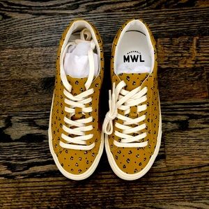 Sidewalk Low-Top Sneakers in Mini Leopard